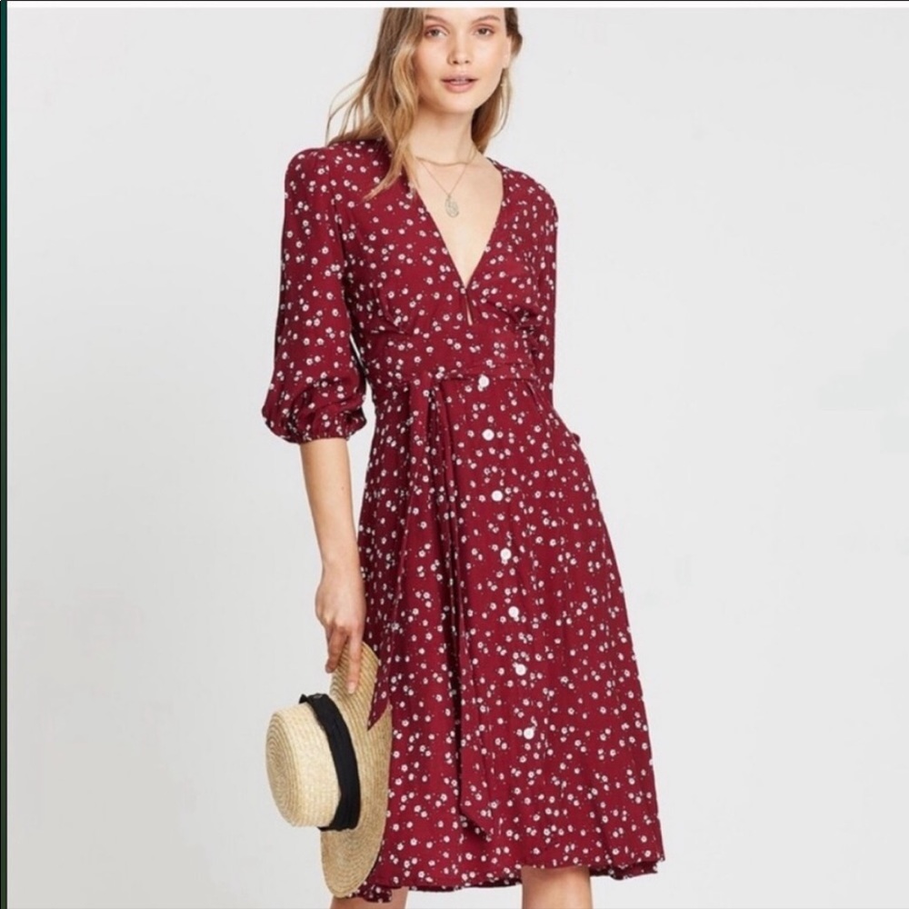 FAITHFULL THE BRAND | Chloe Midi Dress